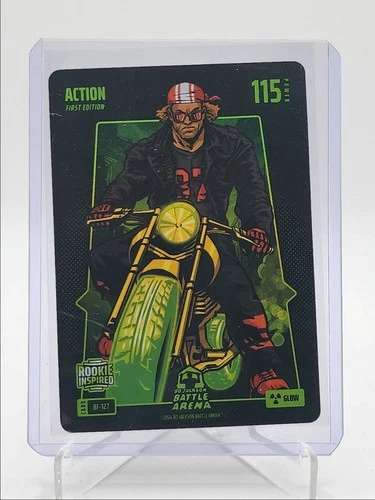 JACKSON HOLLIDAY ACTION 2024 BO JACKSON BATTLE ARENA GLOW FIRST RC FOIL Q5918