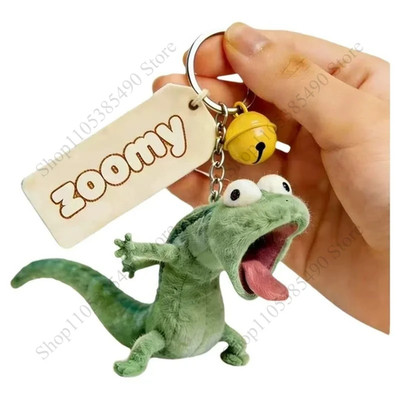 2026 New Hoppers Lizard Keychain Anime Peripheral Dolls Funny Plush Ornament