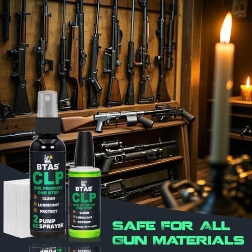 Gun Cleaner and Lubricant CLP Gun Oil Cleaning Kit Universal Spray Solvent
