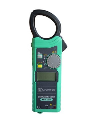   2200 AC Digital Clamp Meter AC/DC/Ω 1000A Slim Handy design Kd #yi
