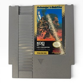 Nobunaga&rsquo;s Ambition &ndash; 1989 Vintage Nintendo NES Game CIB Complete Authentic Cart
