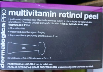 Dermalogica Multivitamin Retinol Peel PRO Size 25 treatments New In Box