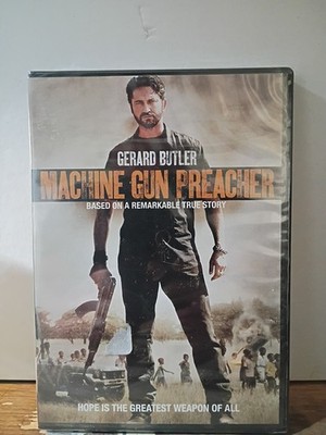 Machine Gun Preacher-DVD-Branded New-Factory Sealed
