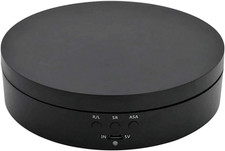 Motorized Rotating Display Stand, 360 Degree Electric Rotating Turntable for Pho