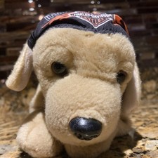 Harley-Davidson Plush Dog with Logo Bandana