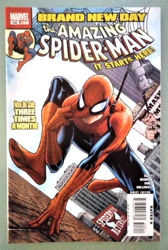 Amazing Spider-Man #546 Marvel Comics 2008 Appearance Mr. Negative 9.4 NM