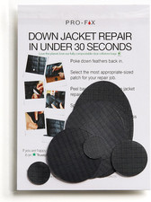 Self-Adhesive Waterproof Repair Patch Kit - 30-Second Fix for down Jackets, Tent