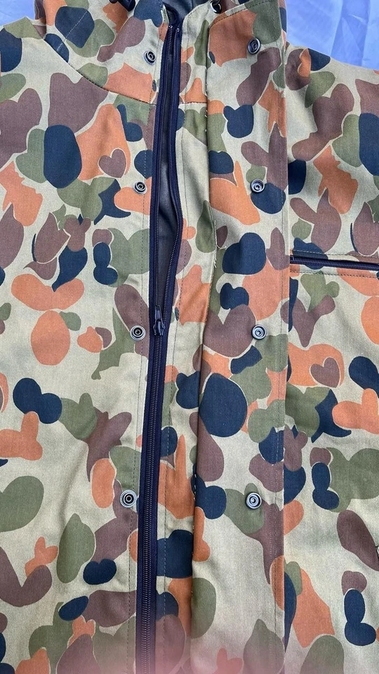 Military-Style Summer  Jacket- AusCam Camo - Modern Army - Available in All Size - Image 4 of 4
