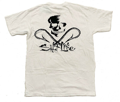 Men's Salt Life T-shirt Size Medium Fishing Hook New