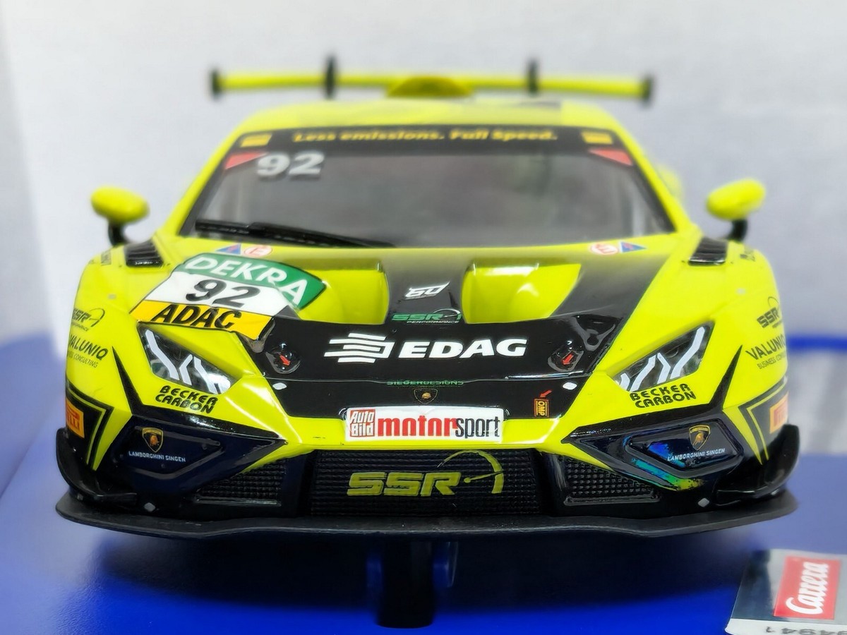 【新品】カレラ Carrera Lamborghini Huracan GT3 Carrera Slot Car Digital132 Lamborghini Huracán GT3 30918