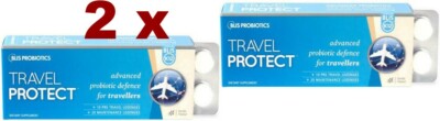 2 x Blis K12  TravelProtect Lozenges 30 for Throat's Natural Immune Defence 