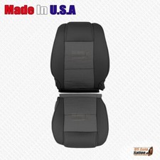 2007 Ford Mustang Front Driver Bottom Top Cloth Replacement Seat Cover Black