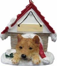 Shiba Inu Ornament Doghouse - E S 35355-68