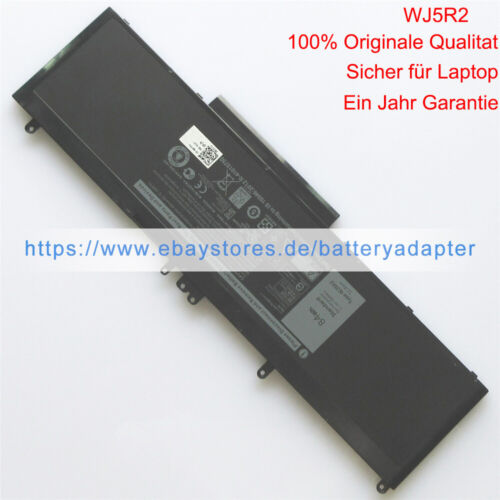 Batterie d'origine WJ5R2 4F5YV pour DELL Latitude 5570 E5570 Precision 3510 - Photo 1/5
