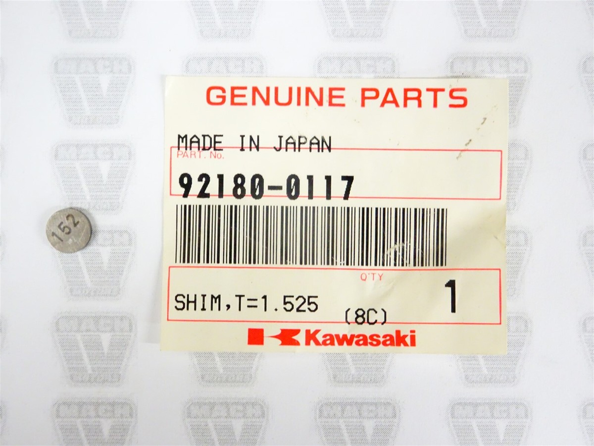 Kawasaki NOS NEW 92180-0117 Shim T=1.525 KX ZX | eBay