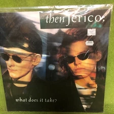 Then Jerico – What Does It Take? - 12" VINYL SINGLE UK PRESS