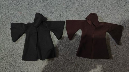 1/12th Cloak Cloth Robe Model F 6" Anakin Skywalker Jedi Knight Doll (no Figure) - Picture 11 of 13