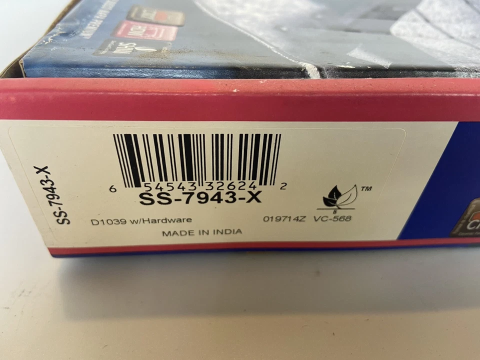 Freno delantero cerámico SS7943X "SE ADAPTA" Chevrolet, GMC, Isuzu 2004 - 2008. (OR2) Foto 3 de 3