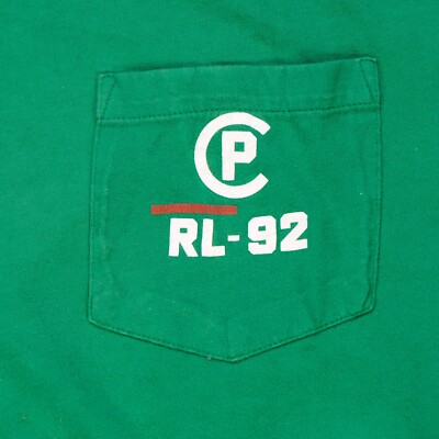 Rare Vintage RALPH LAUREN P-RL 92 Spell Out Pocket Single Rare Vintage RALPH LAUREN P-RL 92 Spell Out Pocket Single