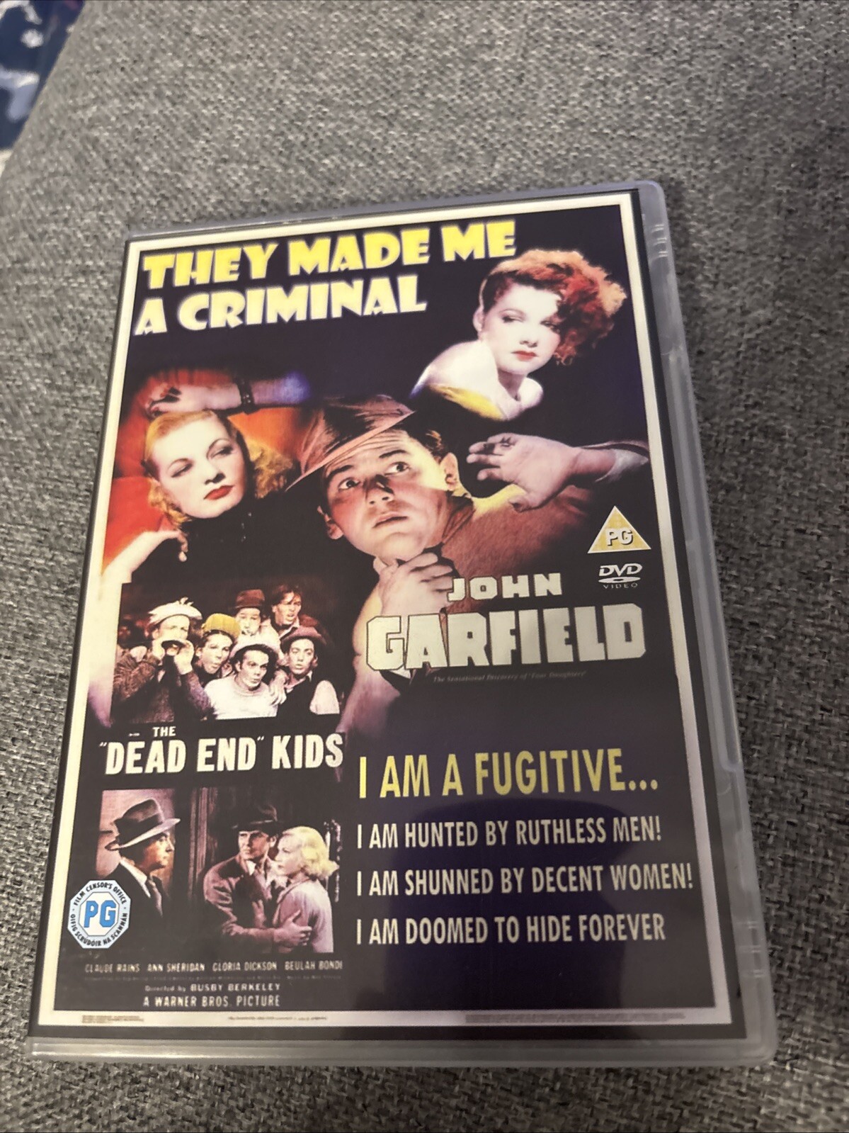They Made Me a Criminal DVD (2010) John Garfield, Berkeley (DIR) cert PG