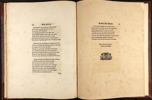 1798 HERBERT - ROBERT DIABLE DEVIL SON - METRICAL MYTHOLOGY MANUSCRIPT - PLATES - Picture 11 of 23