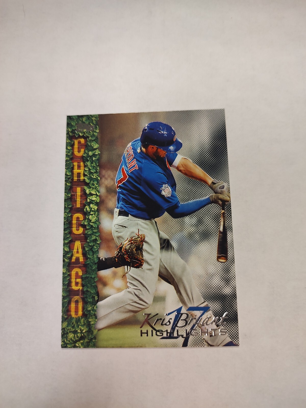 2018 Topps - Wal-Mart Kris Bryant Highlights Black #KB-2 Kris Bryant (PWE)