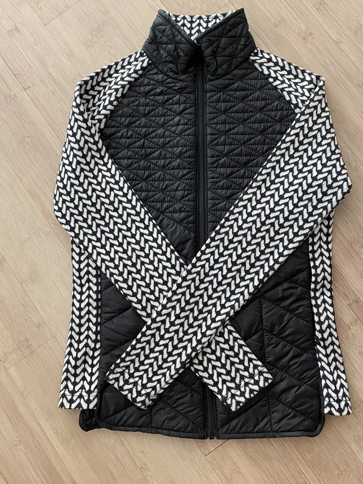 Krimson Klover Switchback Stand Collar Insulated Full-Zip Jacket Black Women's S - Image 2 of 4