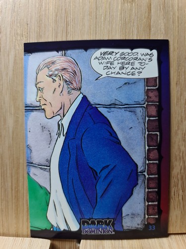 DARK DOMINION🏆 1993 Zero Issue The River Group #33 Trading Card 🏆FREE POST - Bild 2 von 2