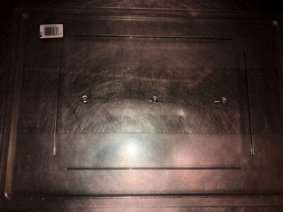 NOS Rubbermaid FG330200CLR Storage Box Lid  Full-SizeFood Storage Boxes, Clear