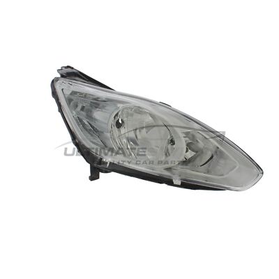 Headlight Ford C-Max Mk2 2010-2016 Chrome Inner Headlamp Drivers Side Right Hand