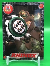 Rhinox Beast Wars Transformers 002 Card Takara 1996 Japanese