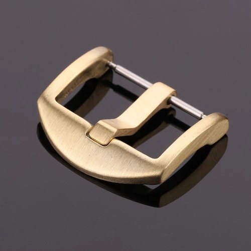 Correa de reloj de metal broche pulsera pasador hebilla latón macizo cobre correa abrazadera herramientas - Imagen 18 de 18