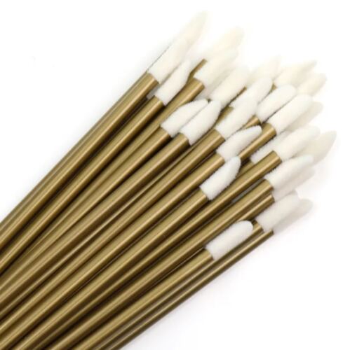 Disposable Lip Brushes Gloss Wands Applicator Lipstick Makeup Brush Cosmetic Kit - Picture 27 of 29