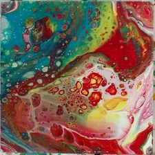 original abstract art beautiful decorative new. Reduced price!