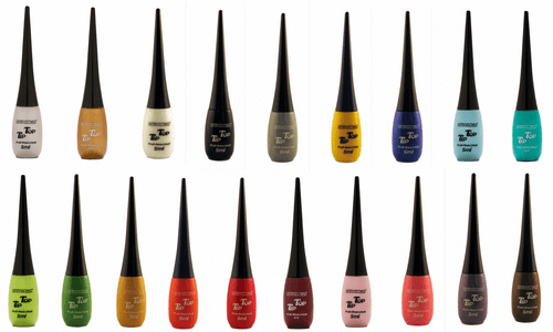 Eulenspiegel TIP TOP Profi - Aqua Liquid Flüssige Schminke in Pinselflasche 5 ml - Bild 1 von 20