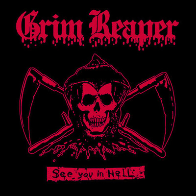 Grim Reaper 'See You In Hell' T Shirt | eBay