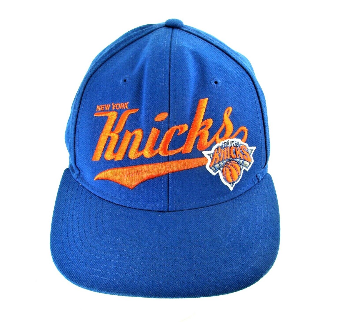 Nba Snapback Vintage Knicks Script Hat Vintage New York Knicks