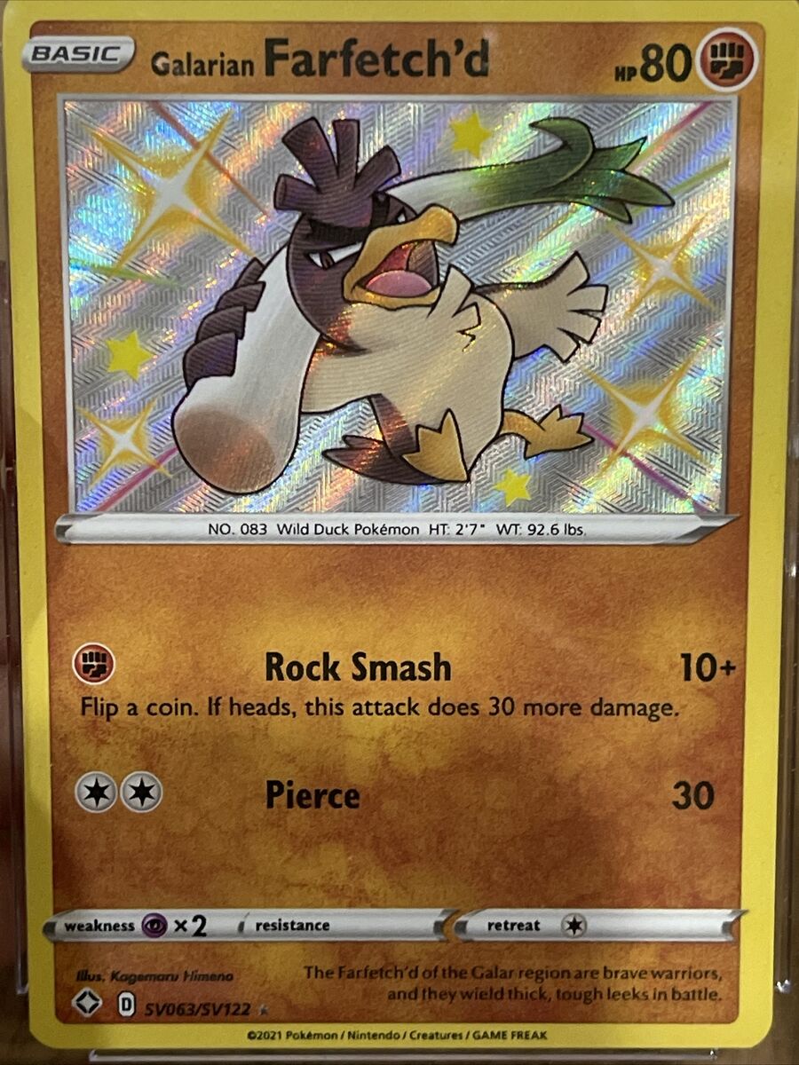 Galarian Farfetch'd (Shining Fates SV063/SV122) – TCG Collector