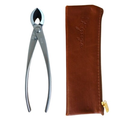 Ryuga Bonsai Branch Cutter & Leather Carry Case | Stainless Steel Bonsai Tools