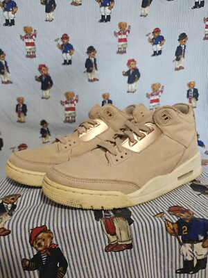 Jordan SE Particle Beige 2018 Retro Size W Pink Sneaker