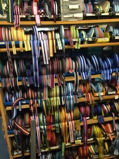  BRITISH ORDERS & DECORATIONS MEDAL RIBBONS FULL SIZE & MINIATURE SOLD BY METER