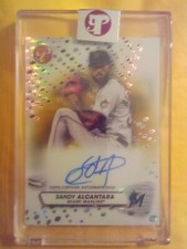 2023 Topps Pristine Sandy Alcantara Factory Sealed GOLD PULSAR Auto SSP #33/50