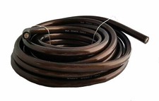 IMC AUDIO 2 Gauge 10' Ft Ground Wire Cable Black Power Car Audio Amp Awg