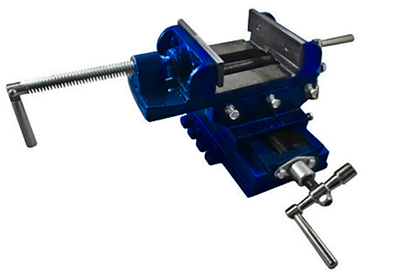 Morsa a Croce Professionale 100mm | Versatilità X-Y per Officina