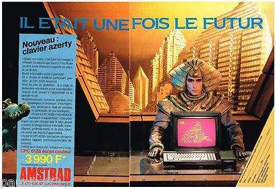AMSTRAD CPC6128 AZERTY Version L
