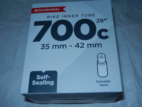 NEW Schwinn 700c Bike Self Sealing Inner Tube Schrader Valve Bicycle 28" 35-42mm