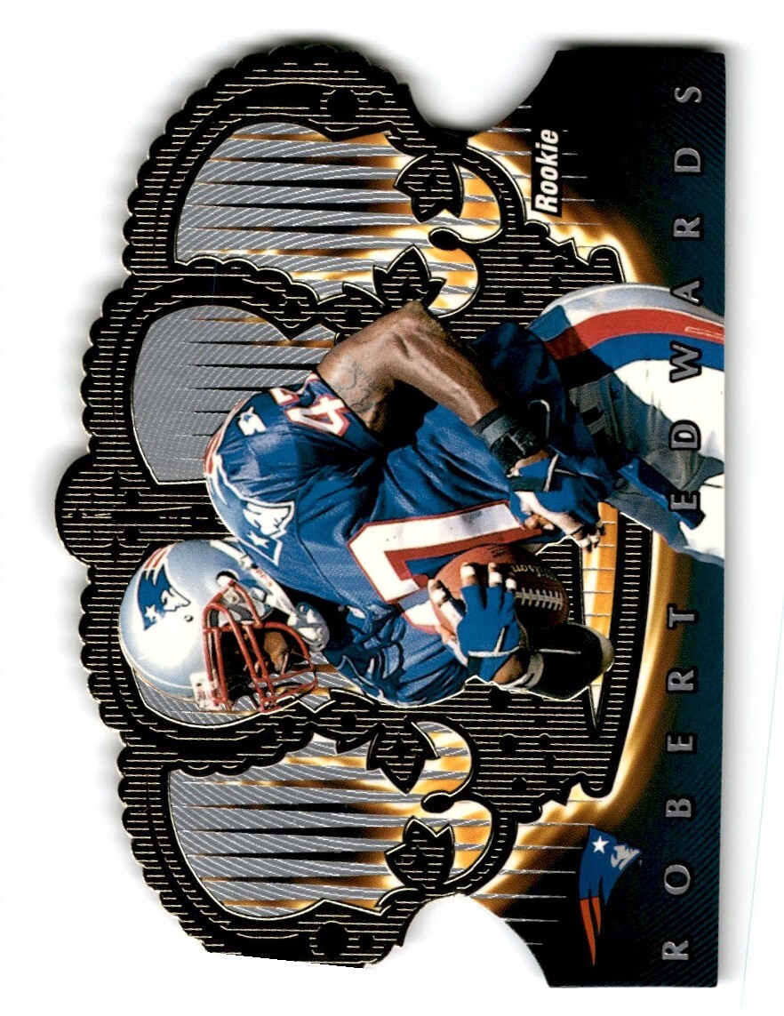 1998 Pacific Crown Royale Robert Edwards New England Patriots #80