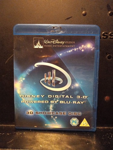 Disney Digital 3-D Showcase Disc Region-Free Blu-Ray 3D **DISC NEAR ...