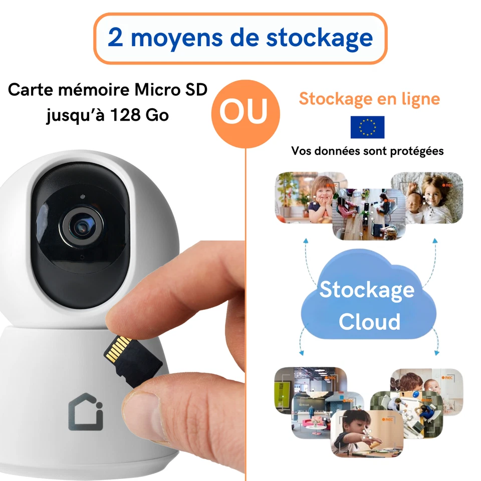 ✅ iFEEL Golf Rotating WiFi Night Vision Security IP Surveillance Camera - Image 4 of 4