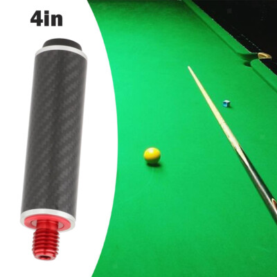 Billiards Pool Cue Extension Cue Extender Enthusiast Player 4in Cue End Extender